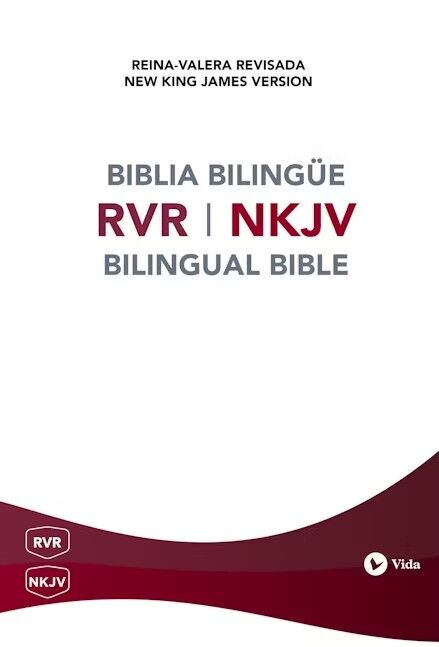 Biblia Bilingüe RVR77/NKJV tapa rústica