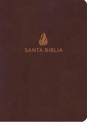 Biblia NVI súper gigante piel fabricada marrón