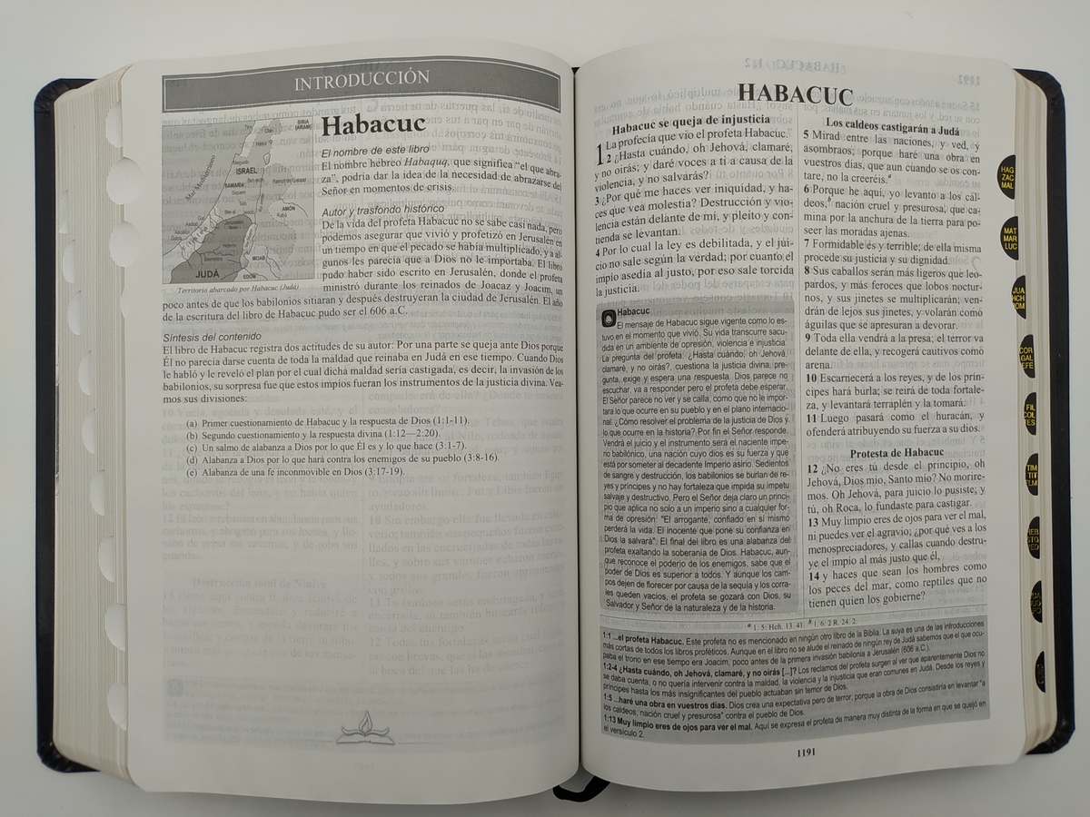 Biblia De Estudio Senda de Vida Ampliada De Piel Negro RVR60 - RVR60