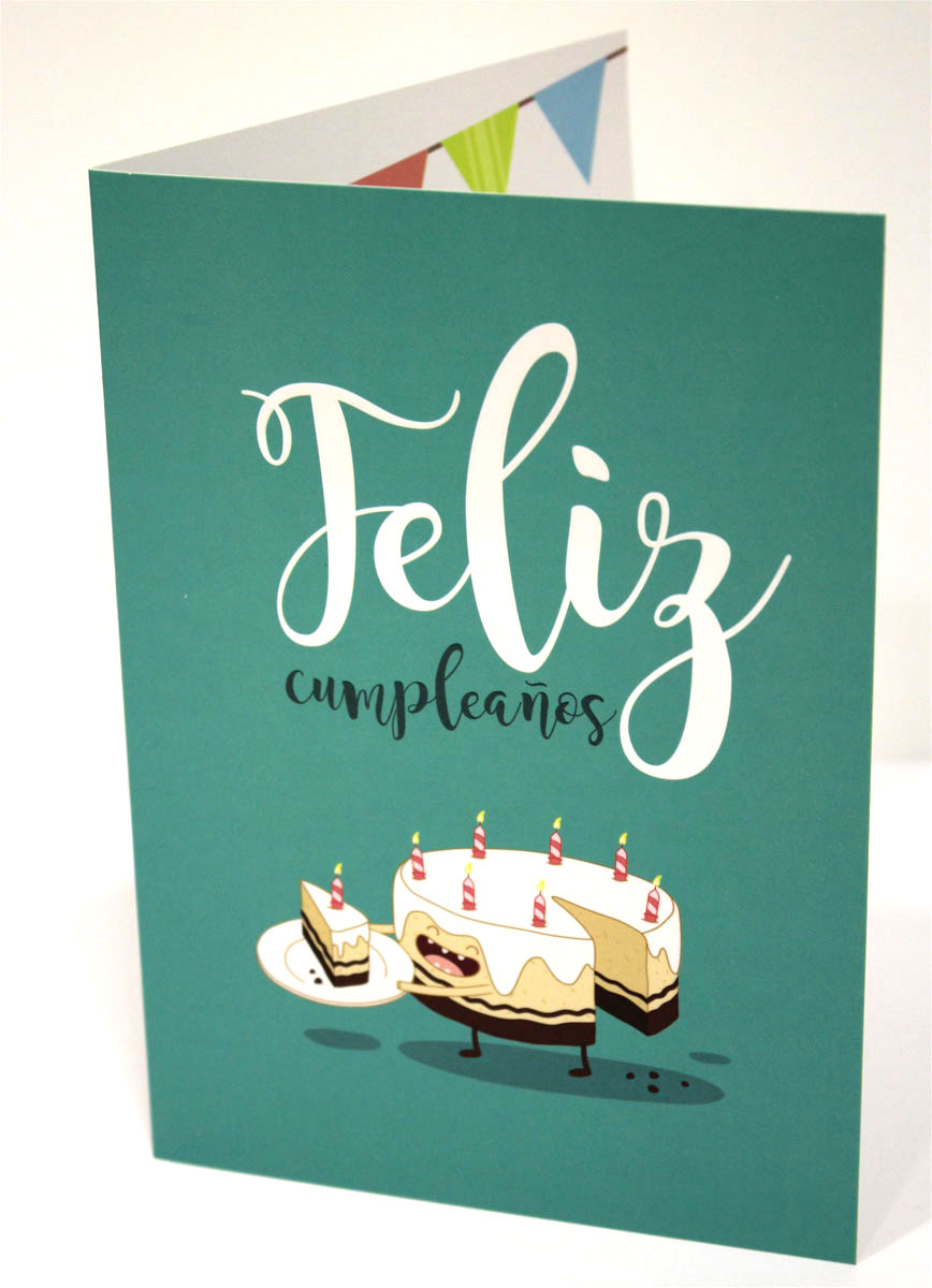 Feliz cumpleaños pastel. Tarjeta felicitación GC-002: Gifts and Light -  (9780606920025), Comprar libro - Gifts and Light - 9780606920025, Comprar