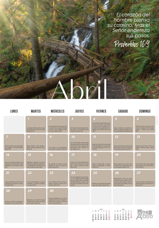 Calendario Abba Paisajes 2025 Abba 9798893841145, Comprar
