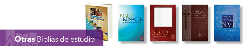 otras Biblias de Estudio