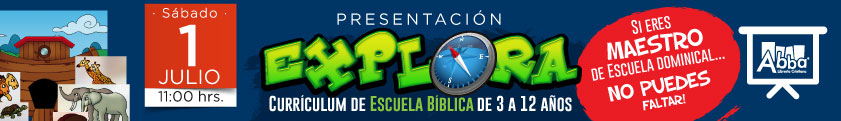 Presentación Curriculum Escuela Dominical Explora