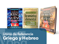 Griego y Hebreo Bíblico | Libros cristianos de referencia