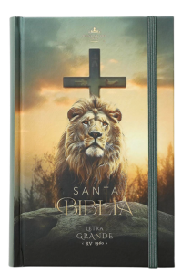 Biblia león y cruz