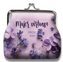 Mujer virtuosa - Monedero Imitación piel.