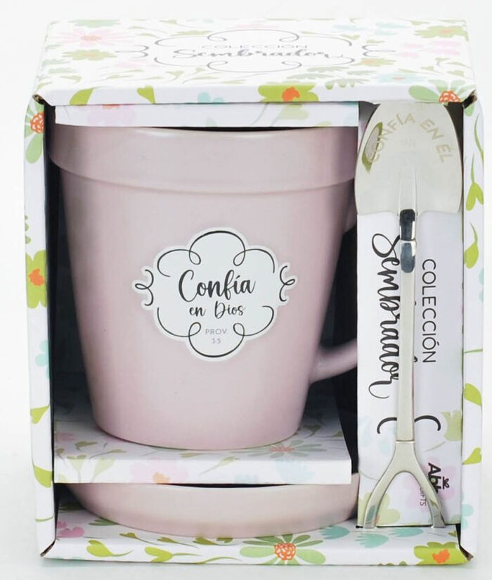 Taza Colección SEMBRADOR. Confía en Dios