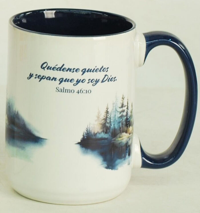 Taza 16 Oz. Colección Confianza. Quédense quietos