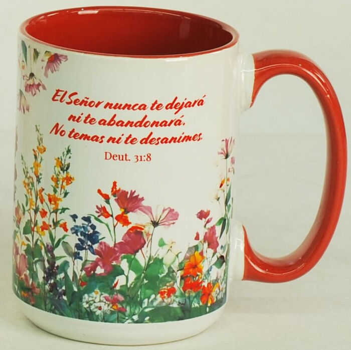 Taza 16 Oz. Colección Confianza. El Señor nunca