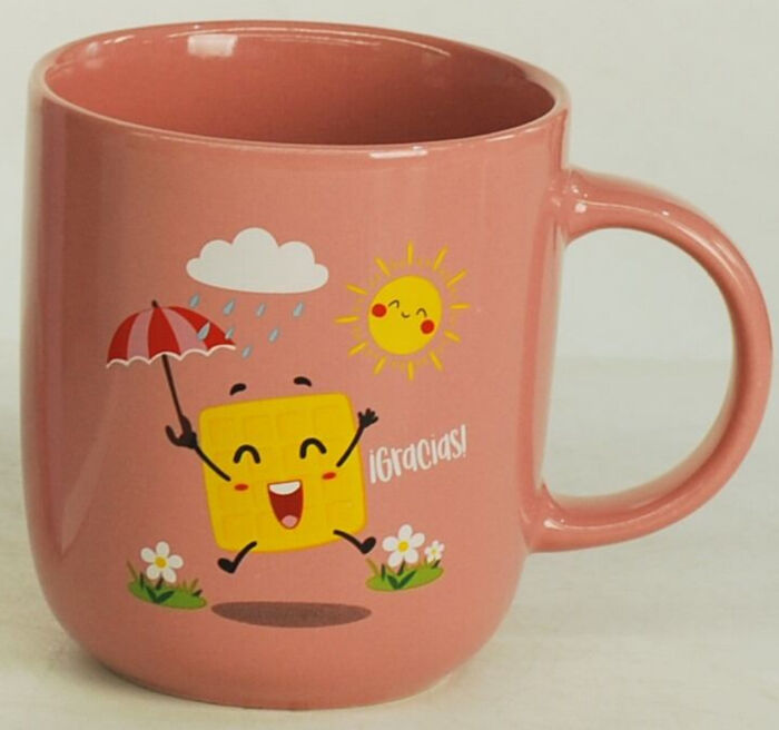 Taza 14 OZ. Colección Comparte VI. ¡Gracias!