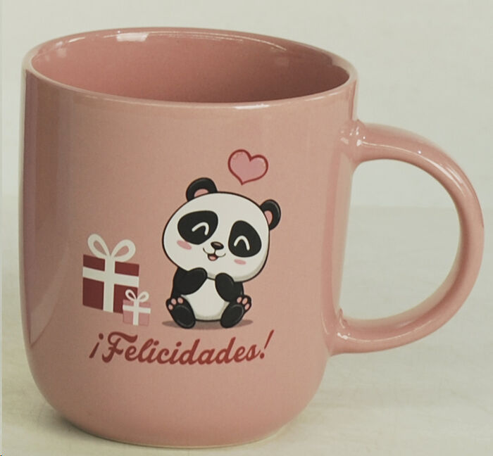 Taza 14 OZ. Colección Comparte VI. ¡Felicidades!