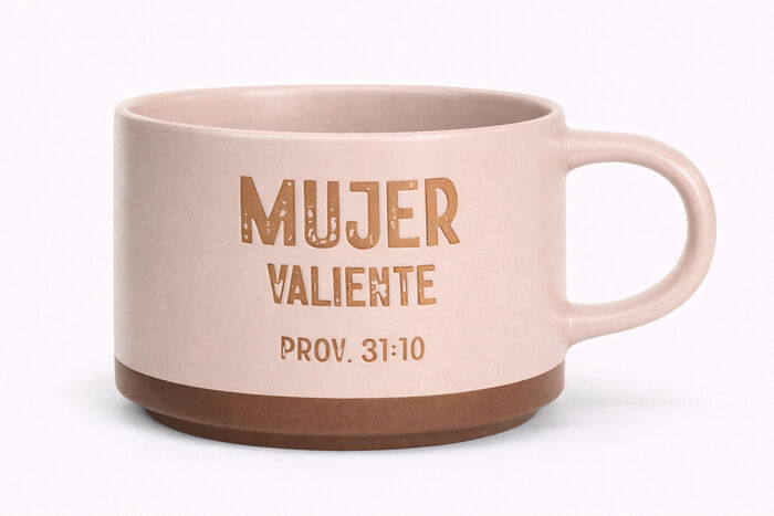 Taza Roca Firme. Mujer valiente