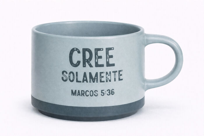 Taza Roca Firme. Cree Solamente