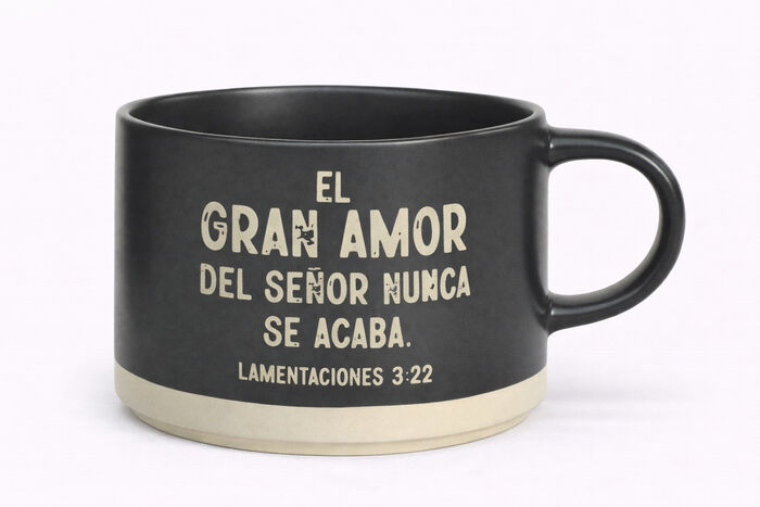 Taza 14 OZ Roca Firme. El gran amor