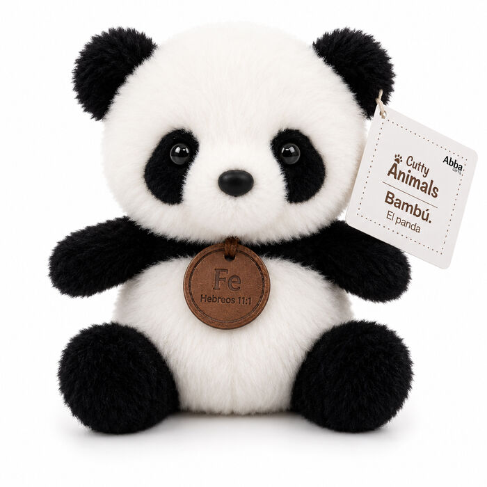 BAMBÚ el panda. Muñeco de peluche aromático 15 cm.