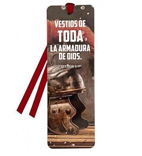 Vestíos de tora armadura. Punto de libro con cinta