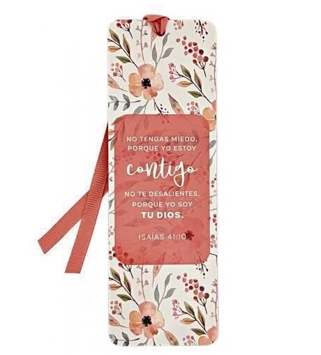 No tengas miedo. Punto de libro con cinta