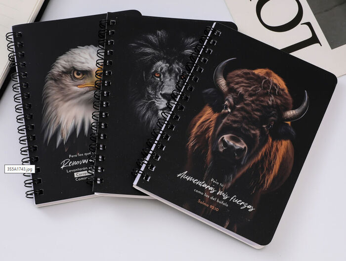 Pack de 3 libretas de Fuerza