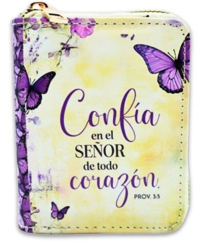 Confía en el Señor. Billetera de bolsillo con cremallera