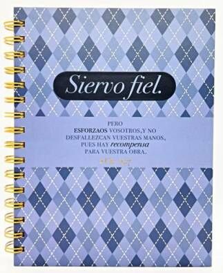 Siervo fiel. Libreta con anillas