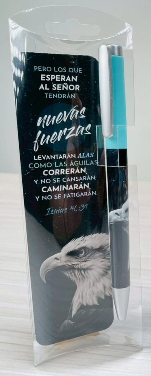 Pack bolígrafo con punto de libro. Nuevas fuerzas