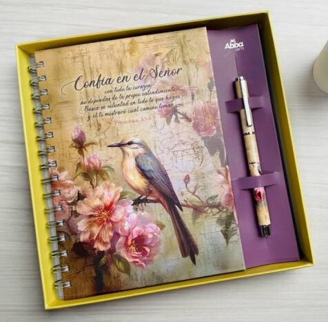 Confía en el Señor - Pack libreta y bolígrafo en caja