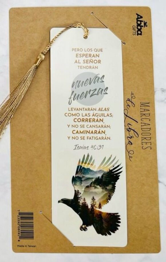 Marcador de libro con Tassel. Nuevas fuerzas
