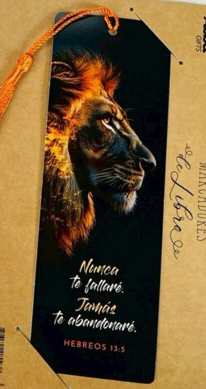Marcador de libro con Tassel. Nunca te fallaré