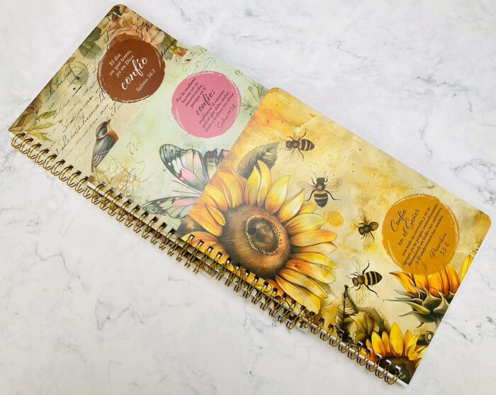 Pack 3 libretas de Mariposas