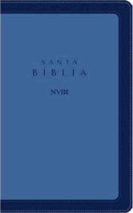 Biblia NVI Ultrafina Piel italiana Azul