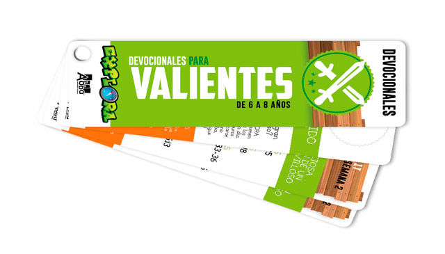 Valientes - Año 1 - DEVOCIONAL (6 - 8 años) material complementario