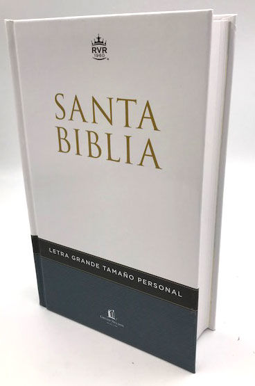 Biblia RVR60 Letra Grande Tamaño Personal Tapa Dura (Thomas Nelson)
