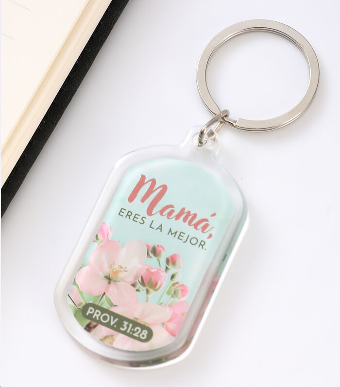 Mamá, eres la mejor. Llavero acrílico