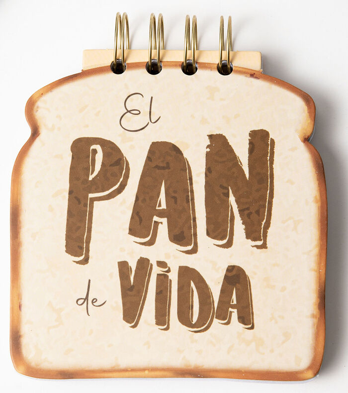 Pan de vida - Libreta troquelada