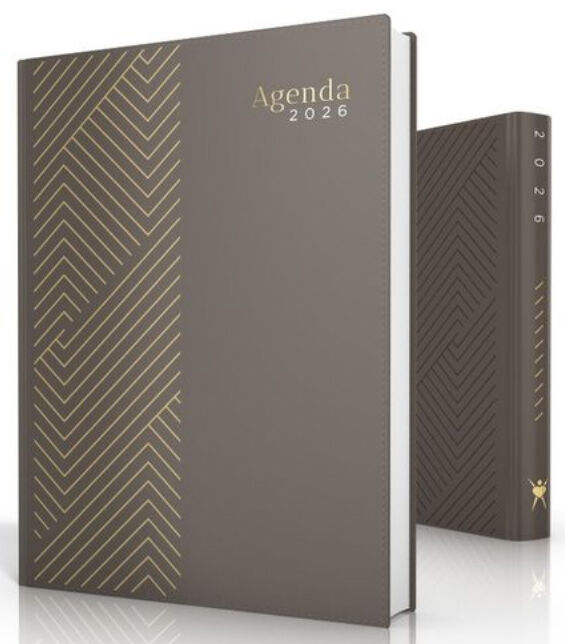 Agenda PV 2026 i/piel color café