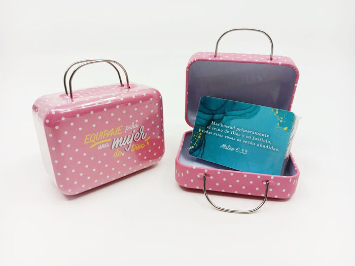 Equipaje para una mujer de Dios. Caja de promesas
maleta. [723592078690]