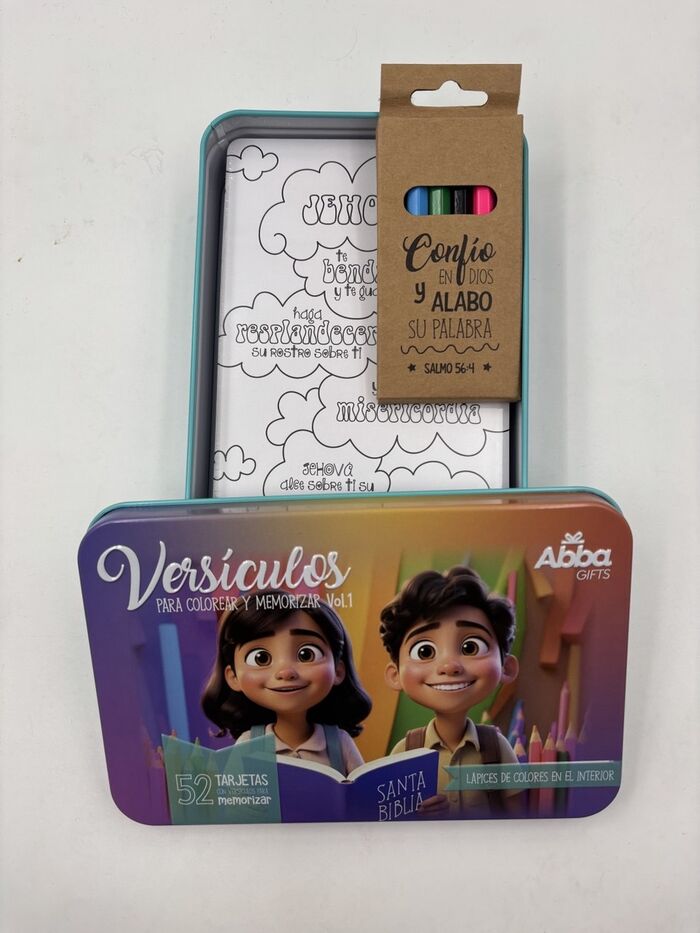 Versículos para colorear y memorizar. Vol. 1