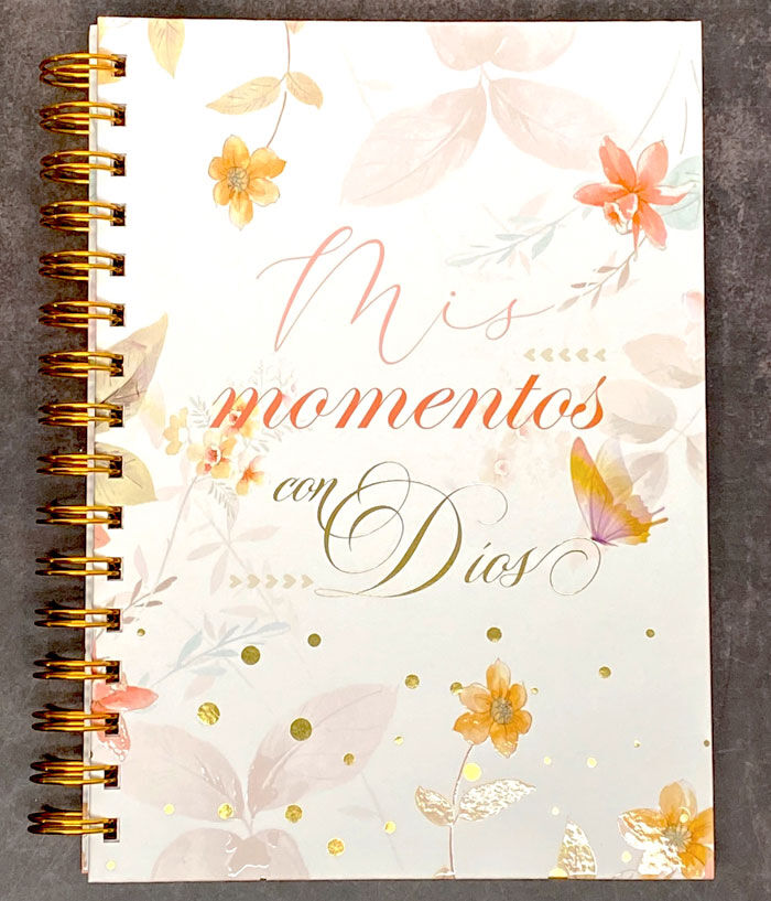 Libreta devocional Mis Momentos con Dios: MARIPOSA