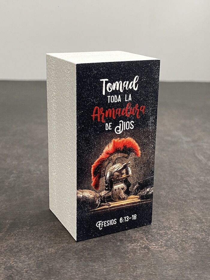 Tomad toda la armadura - Plaqué pequeño de madera de pino