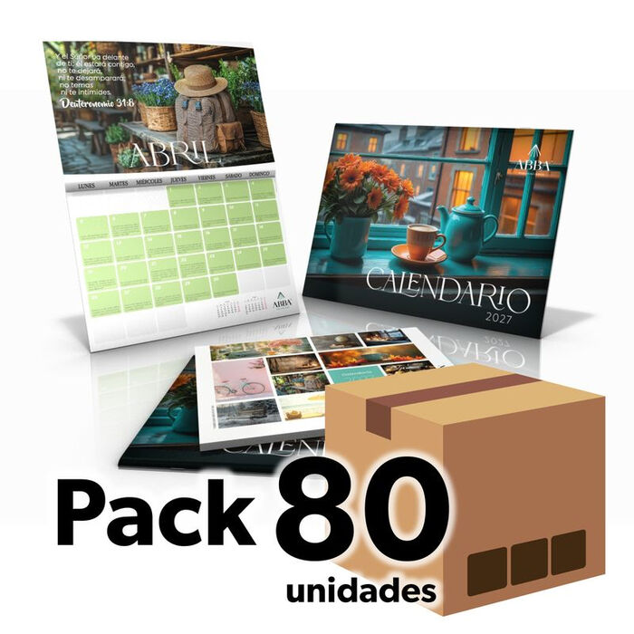 PAck 80 Calendarios Abba 2027 Vintage 