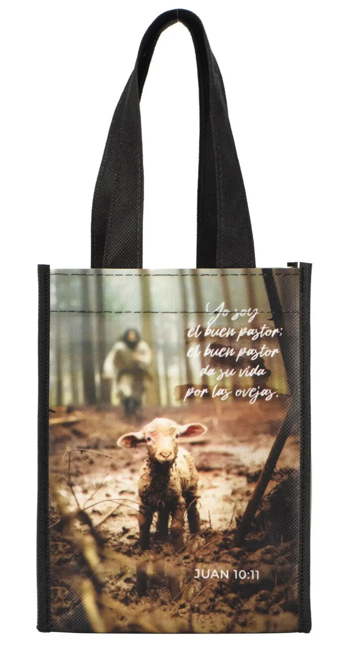 Yo soy el buen pastor. Bolsa pequeña non woven a todo color. [723592077099]