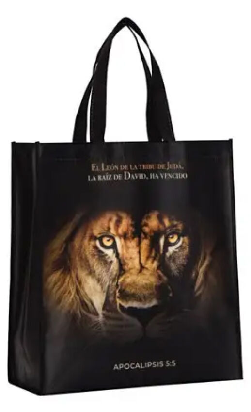 León de Judá.  Bolsa Grande non woven a todo color[72359076993]