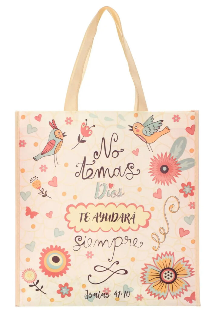 No temas. Bolsa Grande non woven a todo color. 723592077020