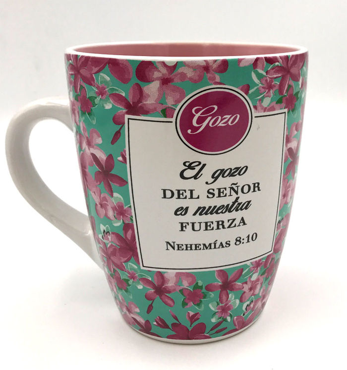 Taza floral 6: Gozo