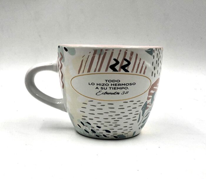 Taza jardín: Todo lo hizo...