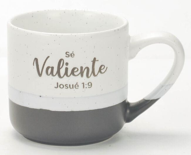 Taza Acuarela. Sé Valiente. 