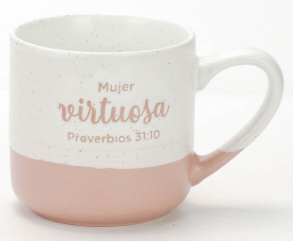 Taza Acuarela: Mujer virtuosa. 