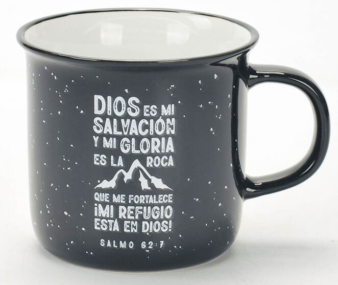 Taza Imagina: Dios es mi salvación.
