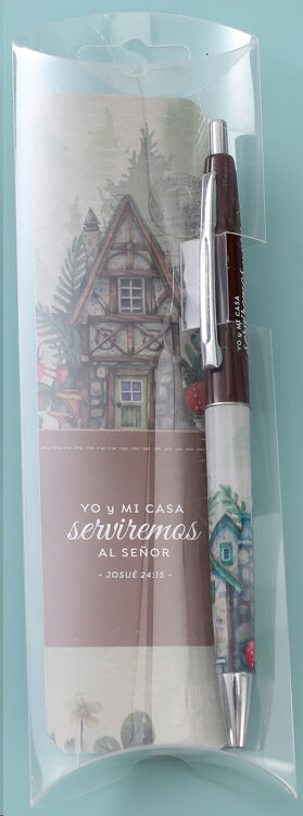 Yo y mi casa. Pack separador + bolígrafo