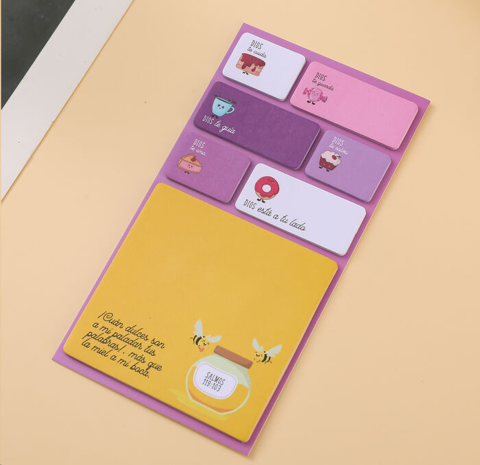 Dulce. Pack notas adhesivas
